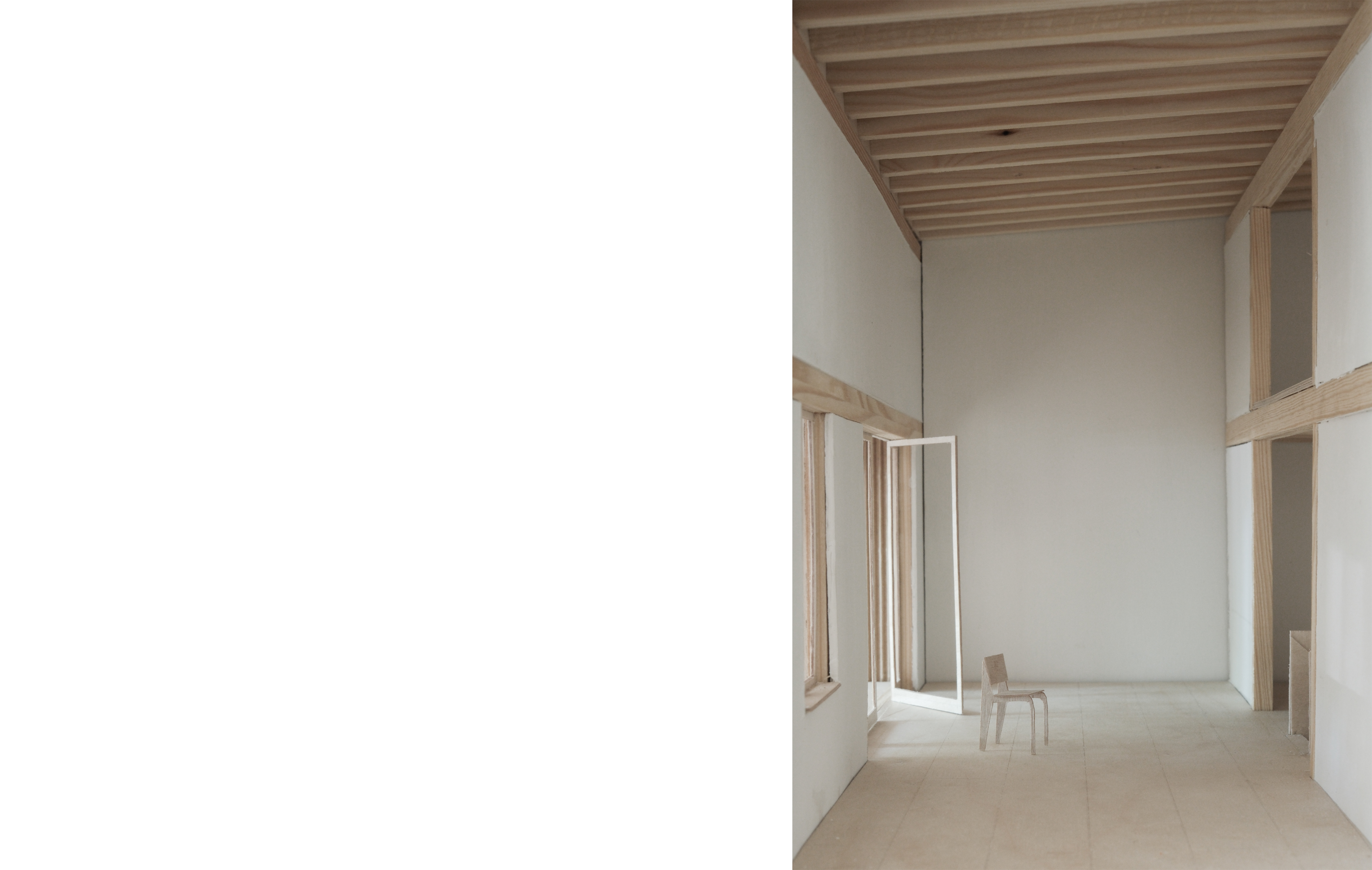 2a studio Stadthaus Flora Modell Atelier