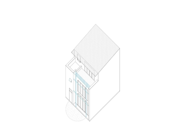 2a studio Stadthaus Holweide Axo