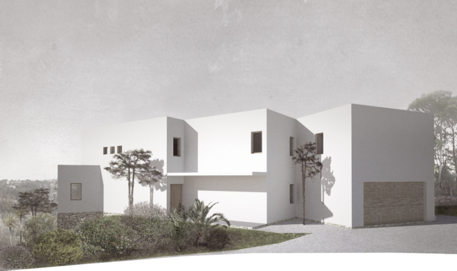 2a studio Mougins Perspektive Aussen