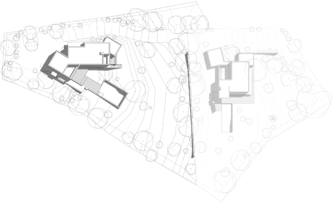 2a studio Mougins Dachaufsicht