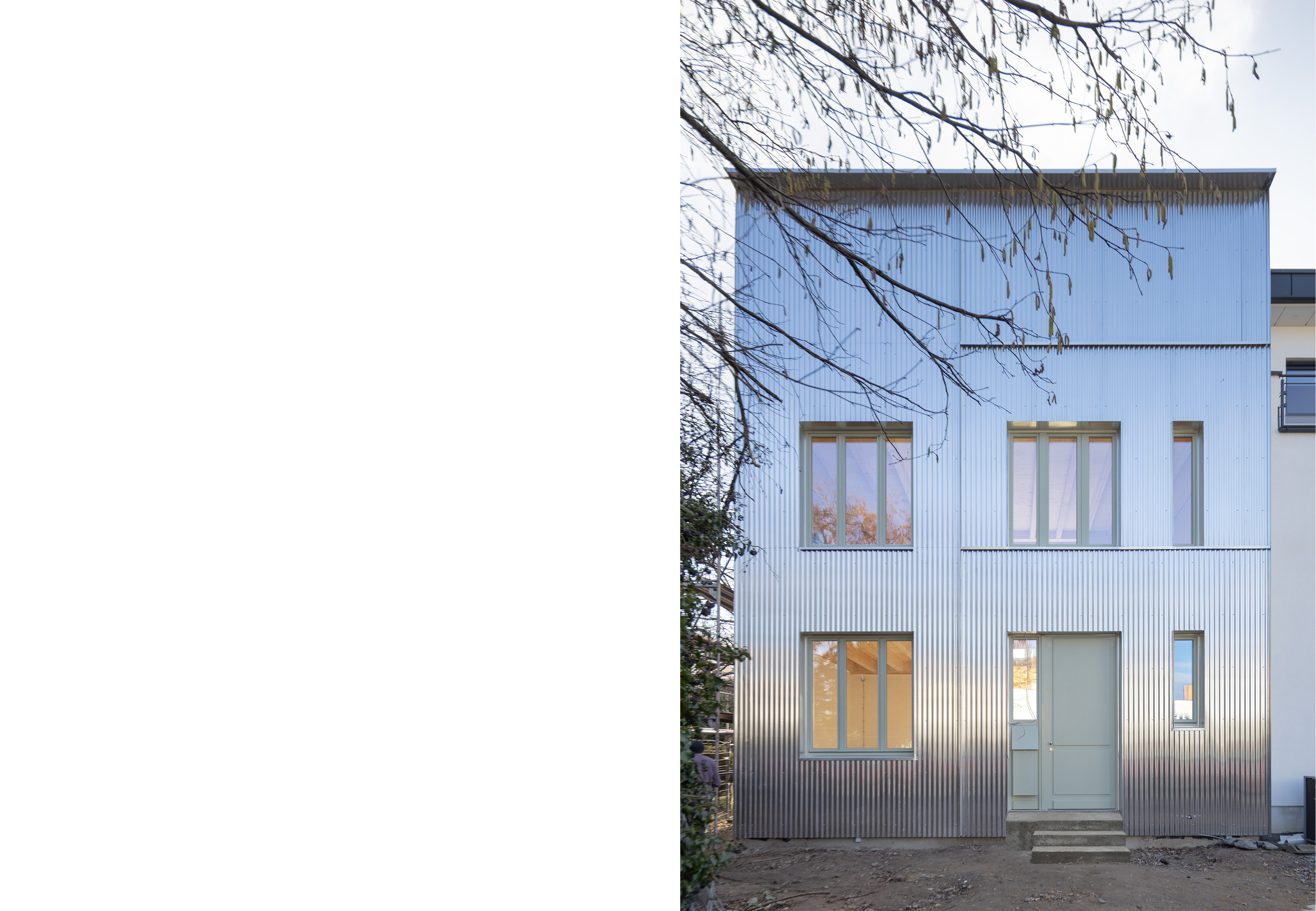 2a studio Stadthaus Flora Straßenansicht