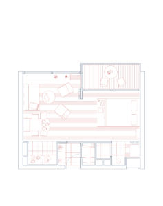 2a studio Noordwijk Grundriss